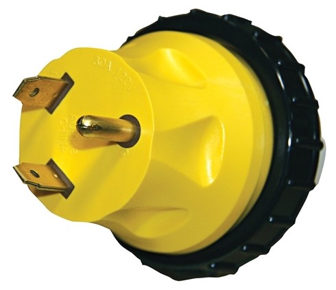 Voltec Power Cord Adapter, 30 Amp TT-30P Plug and 50 Amp SS2-50R Receptacle